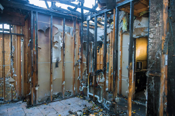 Professional Soot Cleanup technician working in Pompton Plains, NJ